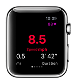 Select the most relevant statistics on your iPhone and see them at a glance on your wrist.